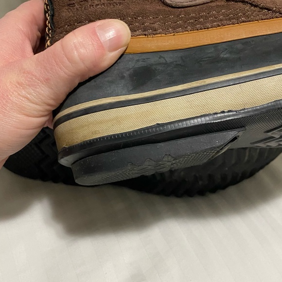 Sorel Joan Of Arctic Waterproof Lace Up Faux Fur Boots Brown/Tan Suede size 6 - Picture 10 of 11